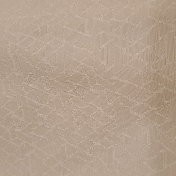 White House Black Market LS Cream Jacquard Double Breasted Blazer Size 10 NWT - Picture 7 of 10